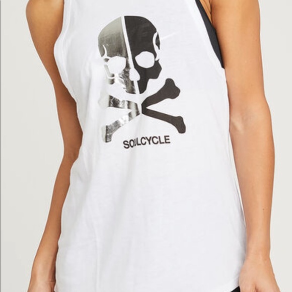 📌 Soul by SoulCycle Split Skull Racerback Tank - Picture 4 of 5